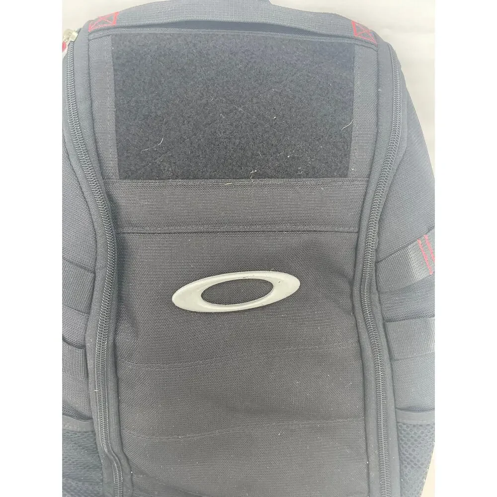 Oakley Extractor Sling Pack Backpack Black, Universal Fit, Y2K Tech Red, 90s Zip